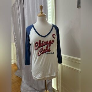 47 Blue and White Long Sleeve Tee